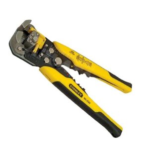 Pinza Alicate Pela Cables Auto-Ajustable 8" 203 Mm Stanley 96-230